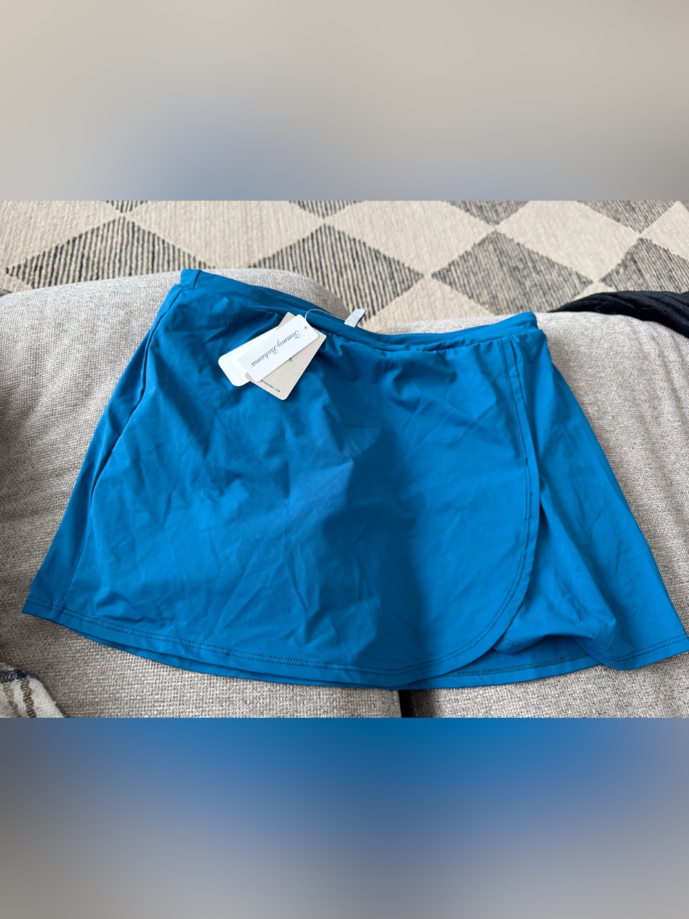 Tommy Bahama Pearl Wrap Skort Small Topaz Teal New - Picture 5 of 5